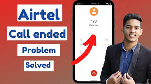 airtel call ended problem