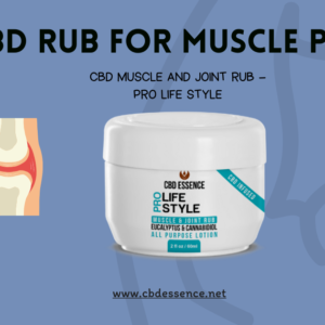cbd rub for muscle pain