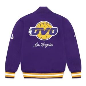 OVO x NBA Lakers Varsity Jacket 2 1 430x430 1