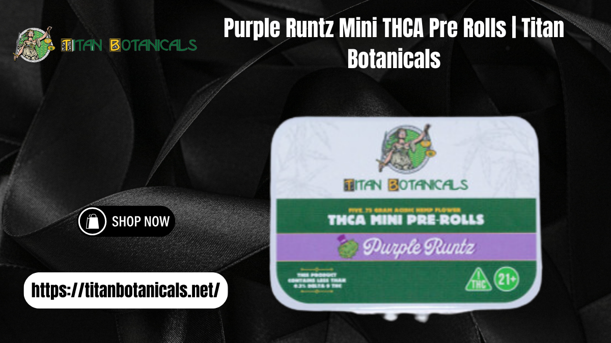 Purple Runtz Mini THCA Pre Rolls